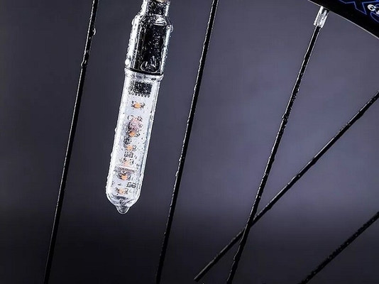 95x16x16mm Bisiklet Tekerleği Işıkları LED, Renkli LED Bisiklet Tekerleği Konuşmacı Işıkları
