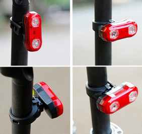 Uyarı Işığı 5 Adet Bisiklet Kafa Lambası 18lm 720mAh Off Road Cycle