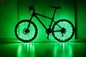 AAA Pil LED Bisiklet Konuştu Işık 32pcs Alüminyum 3D